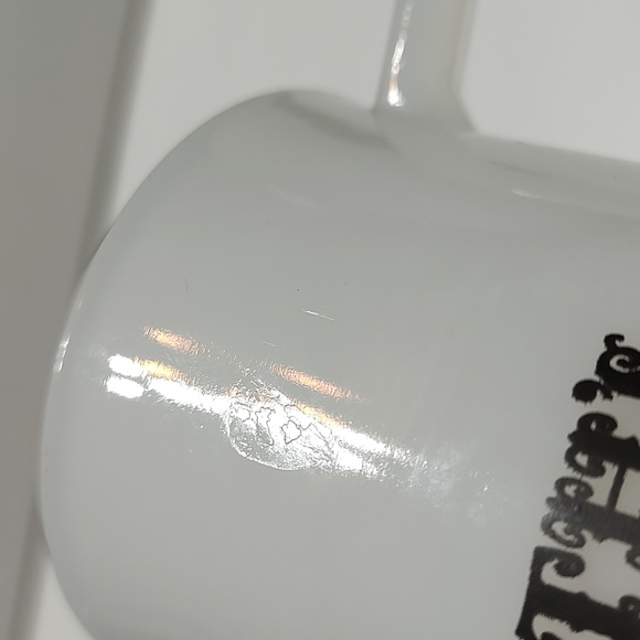 Mr. Smith's the friendliest saloon in town Washington DC footed milk glass mug - Picture 8 of 9